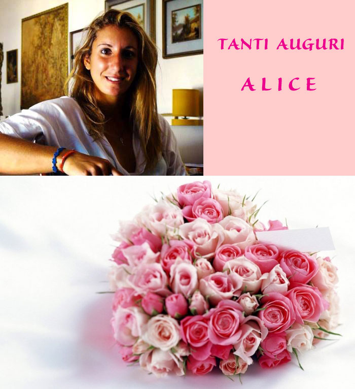 Buon Compleanno Alice 